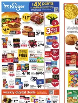Kroger Weekly Ad September 23 - 29, 2026