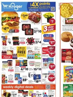 Kroger Weekly Ad September 23 - 29, 2026