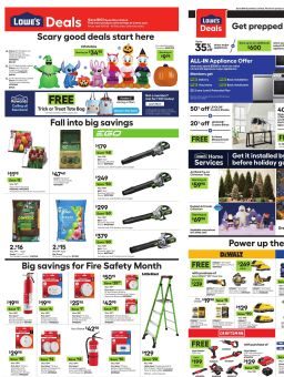 Lowe's Weekly Ad September 24 - October 7, 2026