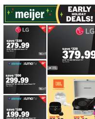 Meijer early holiday deals October 14 - 20, 2026