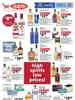 Ralphs Adult Beverage September 23 - 29, 2026