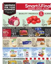 Smart & Final Business - Foodservice October 7 - 20, 2026