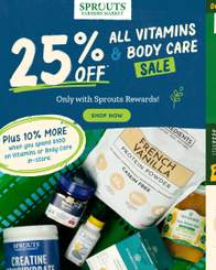Sprouts Farmers Market Weekly Ad October 21 - 27, 2026