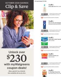 Walgreens October Savings Book October 4 - 31, 2026