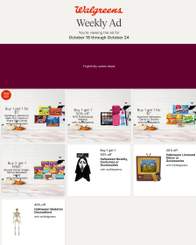Walgreens Weekly Ad October 18 - 24, 2026