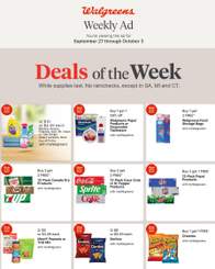 Walgreens Weekly Ad September 27 - October 3, 2026