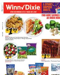 Winn Dixie Weekly Ad Winn-Dixie Weekly Circular October 28 - November 3, 2026