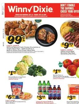 Winn-Dixie Weekly Circular September 23 - 29, 2026
