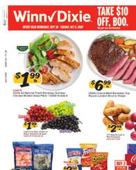 Winn-Dixie Weekly Circular September 30 - October 6, 2026
